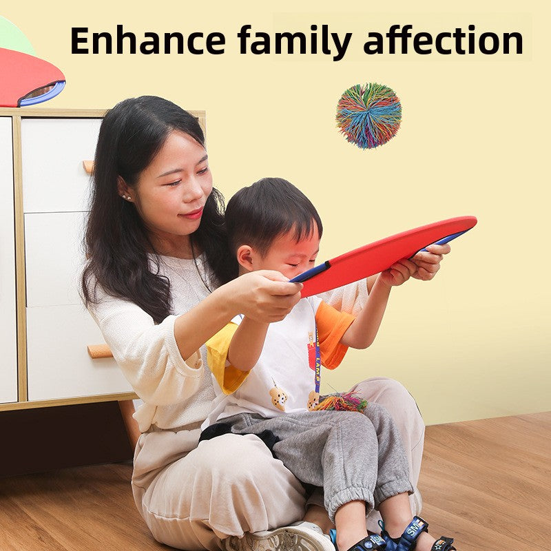 Children's elastic ring throwing and receiving ball Kindergarten sports equipment Sensory integration training activity props Parent-child toys