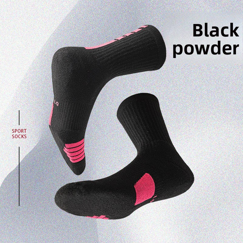 Basketball socks men's and women's neutral towel bottom sports socks elite long tube thickened bottom training socks breathable casual versatile