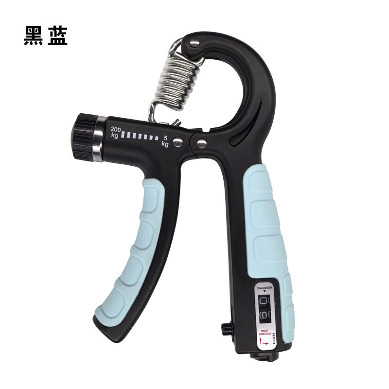 Grip Adjustable Counting Finger Trainer Decompression Sports Fitness Hand Strength Workout