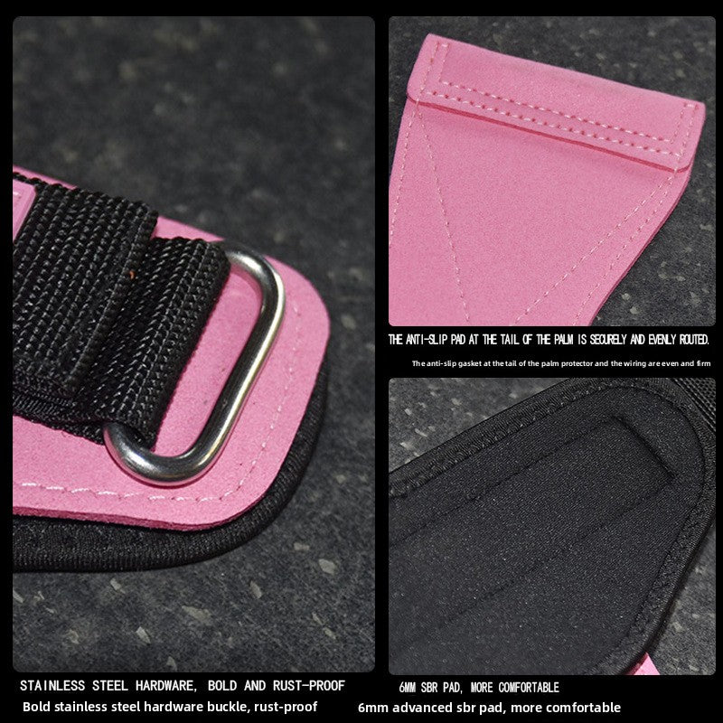 Fitness Palm Gloves Men's Pull-Up Bench Press Microfiber Wrist Guard Deadlift Power Belt Deadlift Belt