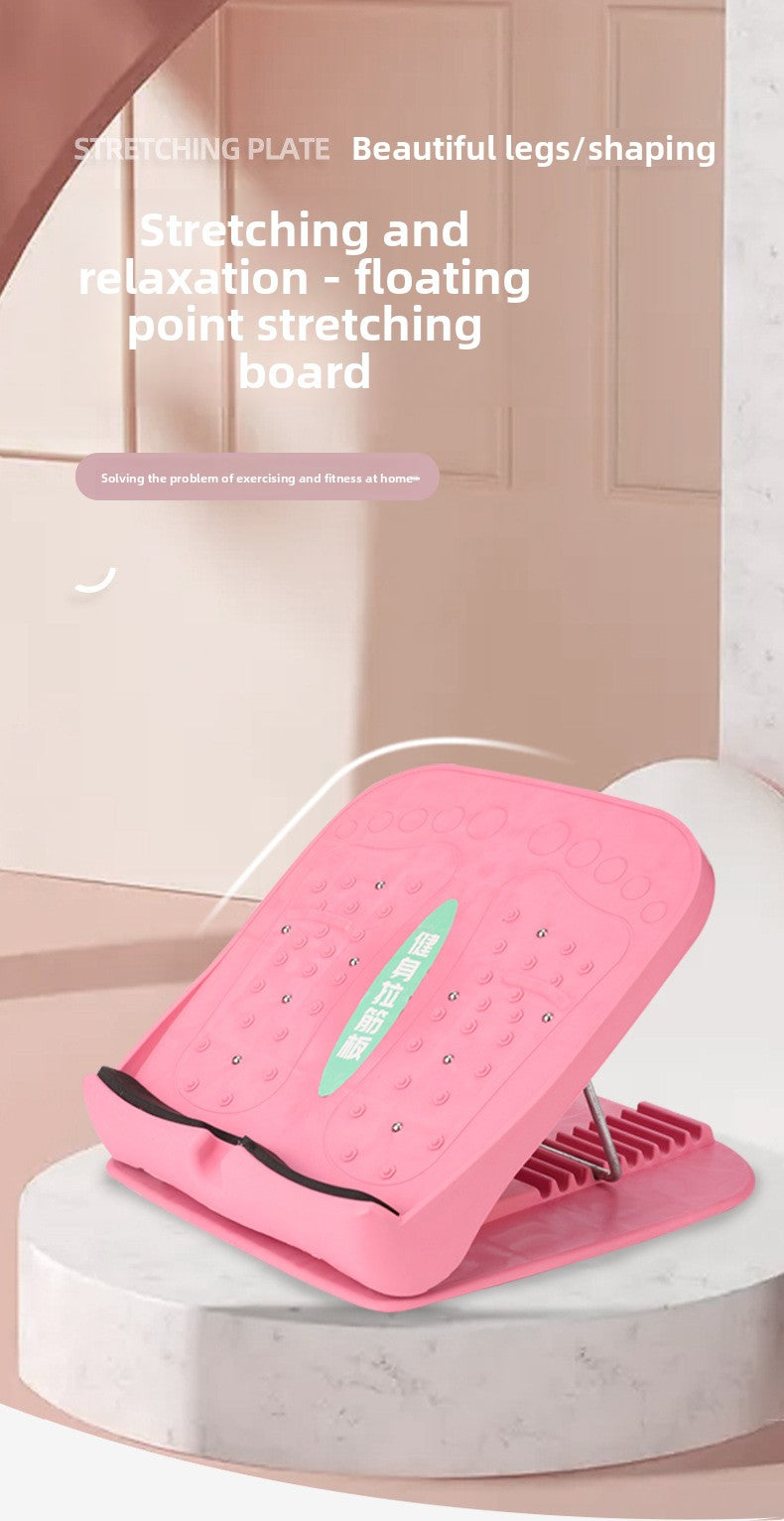 Folding stretching inclined pedal calf muscle massage magnet stretching plate gear adjustment stretching home fitness equipment