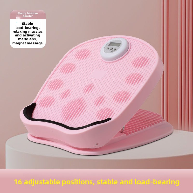 Folding stretching inclined pedal calf muscle massage magnet stretching plate gear adjustment stretching home fitness equipment