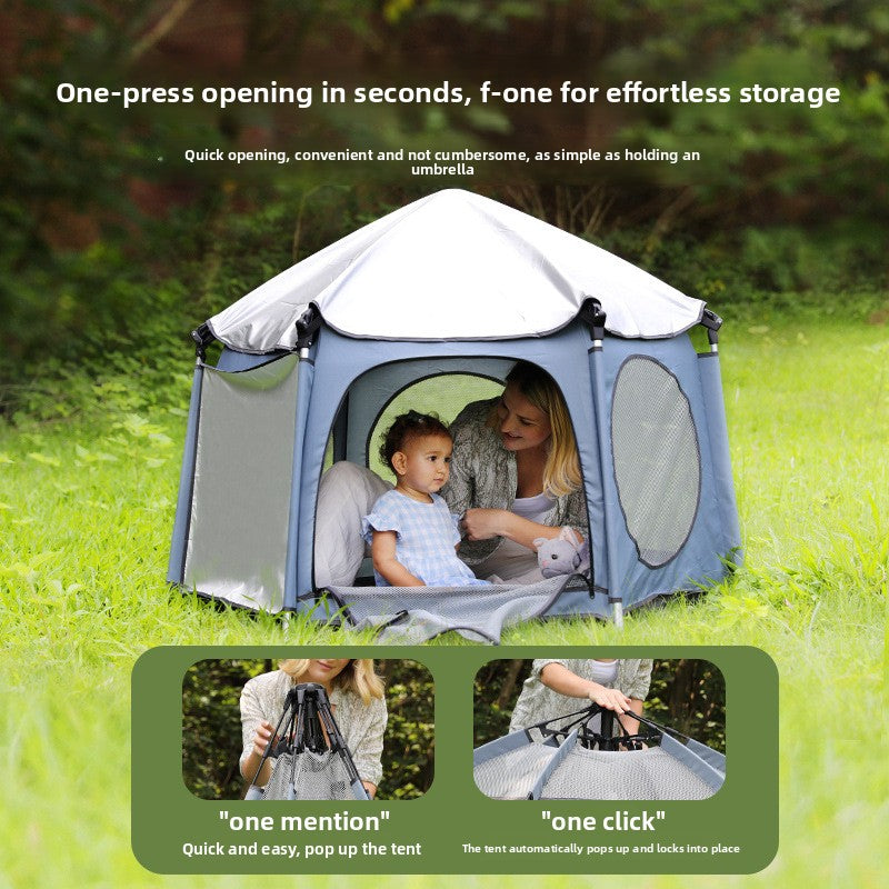 Children's tent portable folding outdoor beach camping indoor baby tent