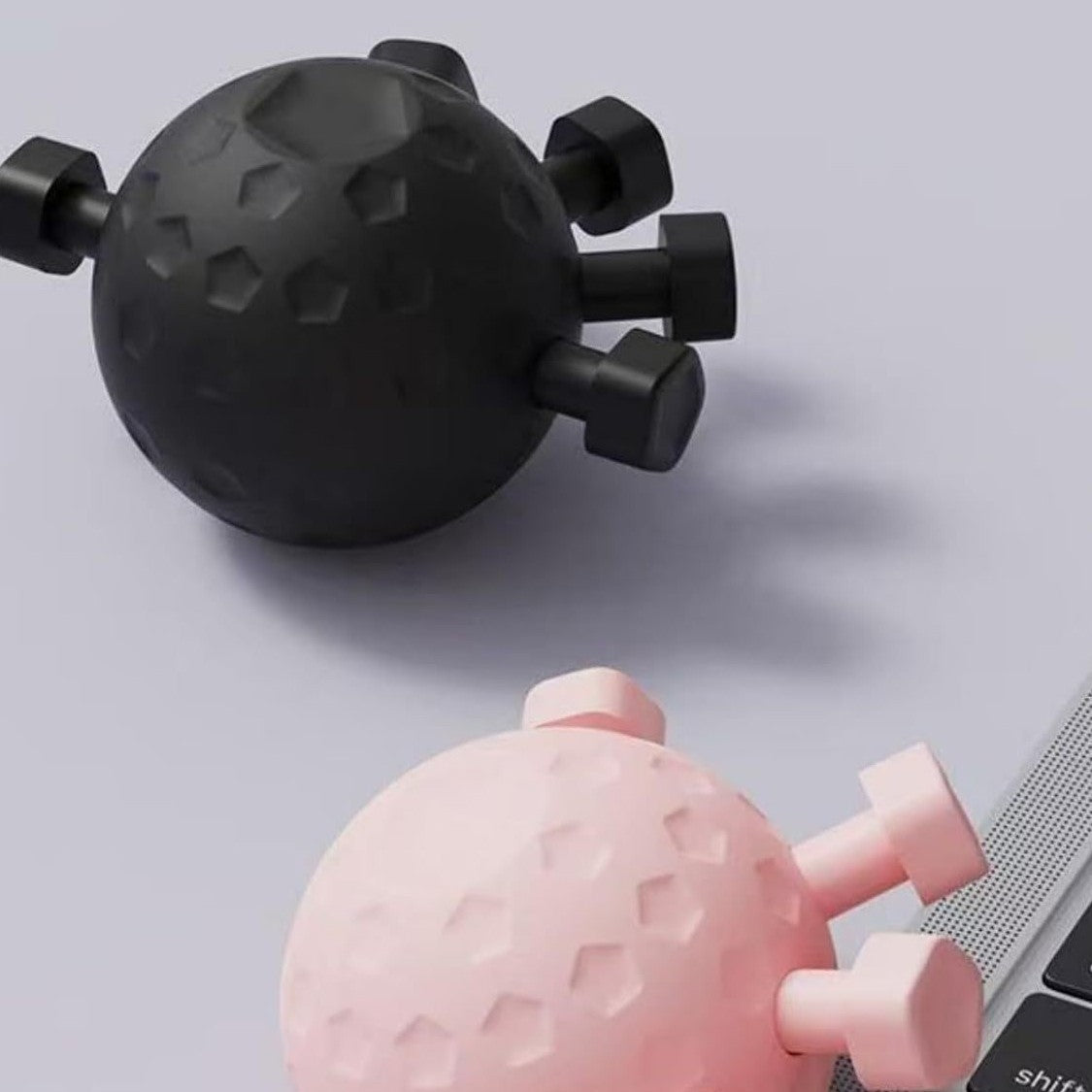 Five-finger grip ball, finger press ball, hand exercise, decompression, pressure grip ball, finger strength trainer, fitness equipment