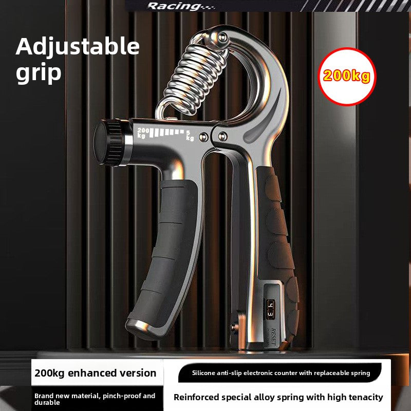 Grip Adjustable Counting Finger Trainer Decompression Sports Fitness Hand Strength Workout