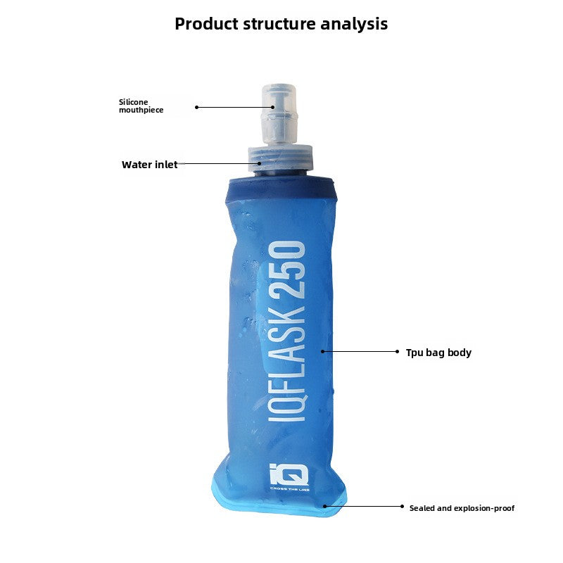 Foldable TPU Soft Water Bottle | Lightweight Sports Hydration