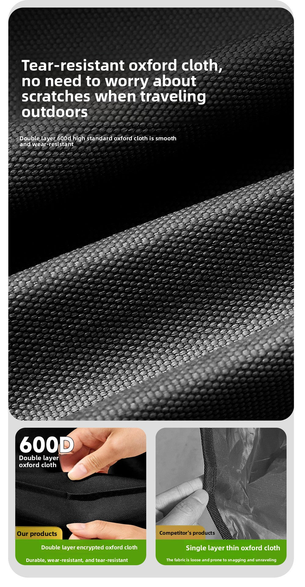 Camping cart camp trailer outdoor folding oversized camping trolley trolley camper van