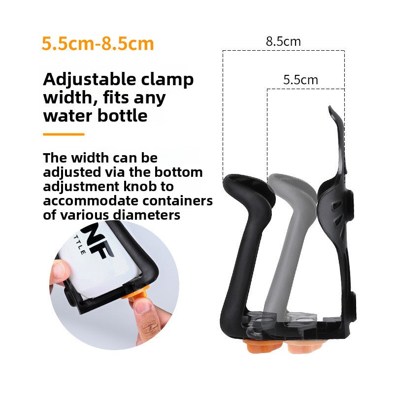 Bicycle Adjustable Kettle Rack Mountain Highway Bicycle No Punching Water Bottle Water Cup Holder Cycling Equipment Accessories
