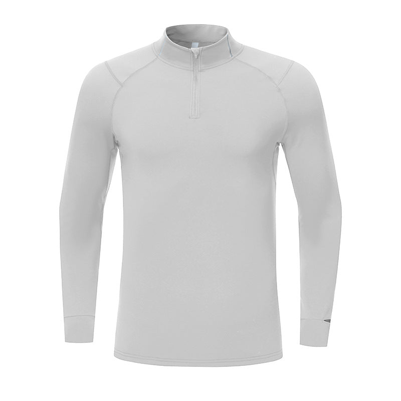 Autumn and winter new products stand-up collar casual outdoor comfortable sports tops running fitness sports quick-drying clothes long sleeve men