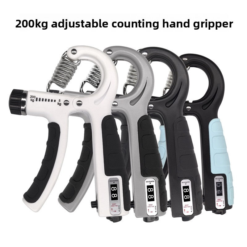 Grip Adjustable Counting Finger Trainer Decompression Sports Fitness Hand Strength Workout