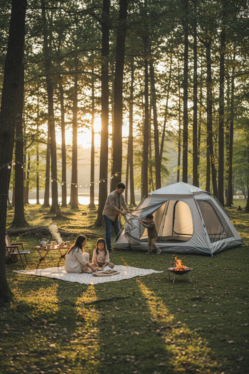 露营帐篷 Pinterest 场景图